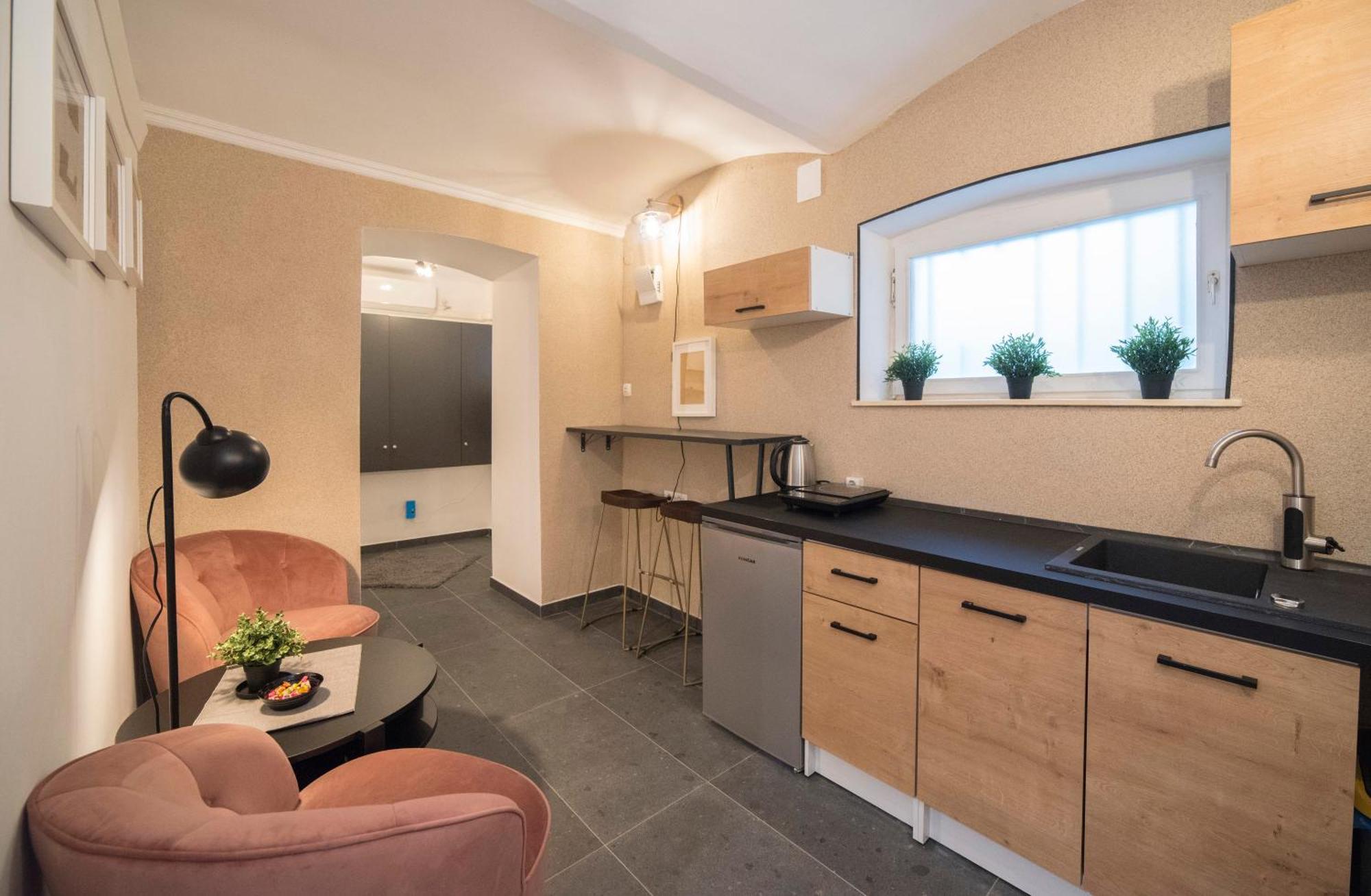 Manuela Varsavska Studio Apartments 萨格勒布 外观 照片